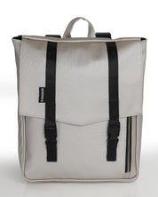 תיק גב למחשב נייד טוקיו כסף שיבולים של זנדיגי - תיק טבעוני מעוצב לסטודנטים, אנשי הייטק וליום יום בעיר. עמיד, פרקטי ונוח לנשיאה לעבודה או ללימודים.