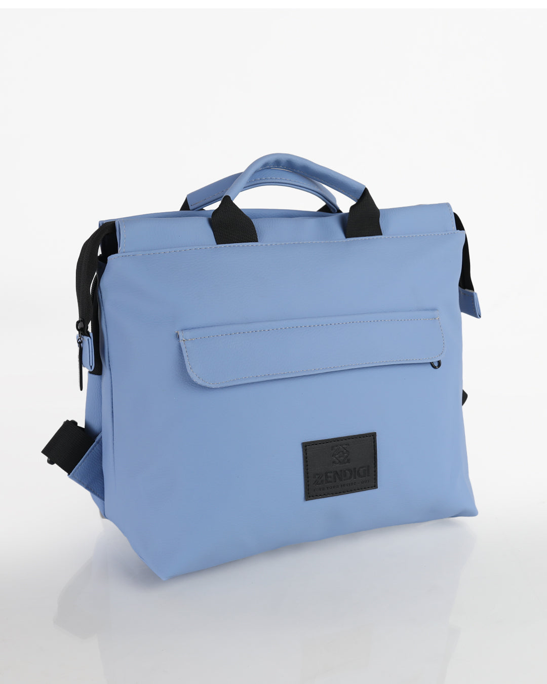 תיק גב מדריד כחול בהיר
 למחשב 14 אינץ', יומיומי, אורבני, טבעוני. מושלם לעבודה, לימודים, נסיעות ושימוש יומיומי – עם תא שהוא כיסוי מרופד ללפטופ ונוחות מקסימלית