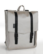 תיק גב למחשב נייד טוקיו כסף שיבולים של זנדיגי - תיק טבעוני מעוצב לסטודנטים, אנשי הייטק וליום יום בעיר. עמיד, פרקטי ונוח לנשיאה לעבודה או ללימודים.