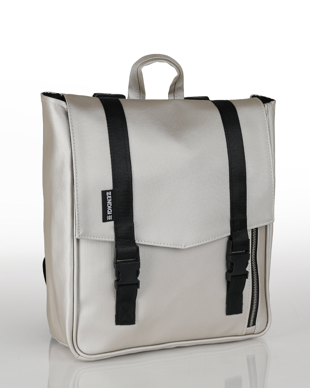 מיני טוקיו כסף שיבולים - תיק גב למחשב נייד 14״ , מושלם לעבודה ומתאים מאוד לימי לימודים קצרים.