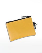 גב דאבל ביג׳י צהוב חרדל - ארנק שני תאים קטן קומפקטי ונוח.