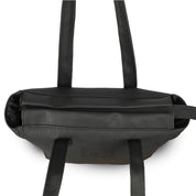 Black Canvas Satin Nina