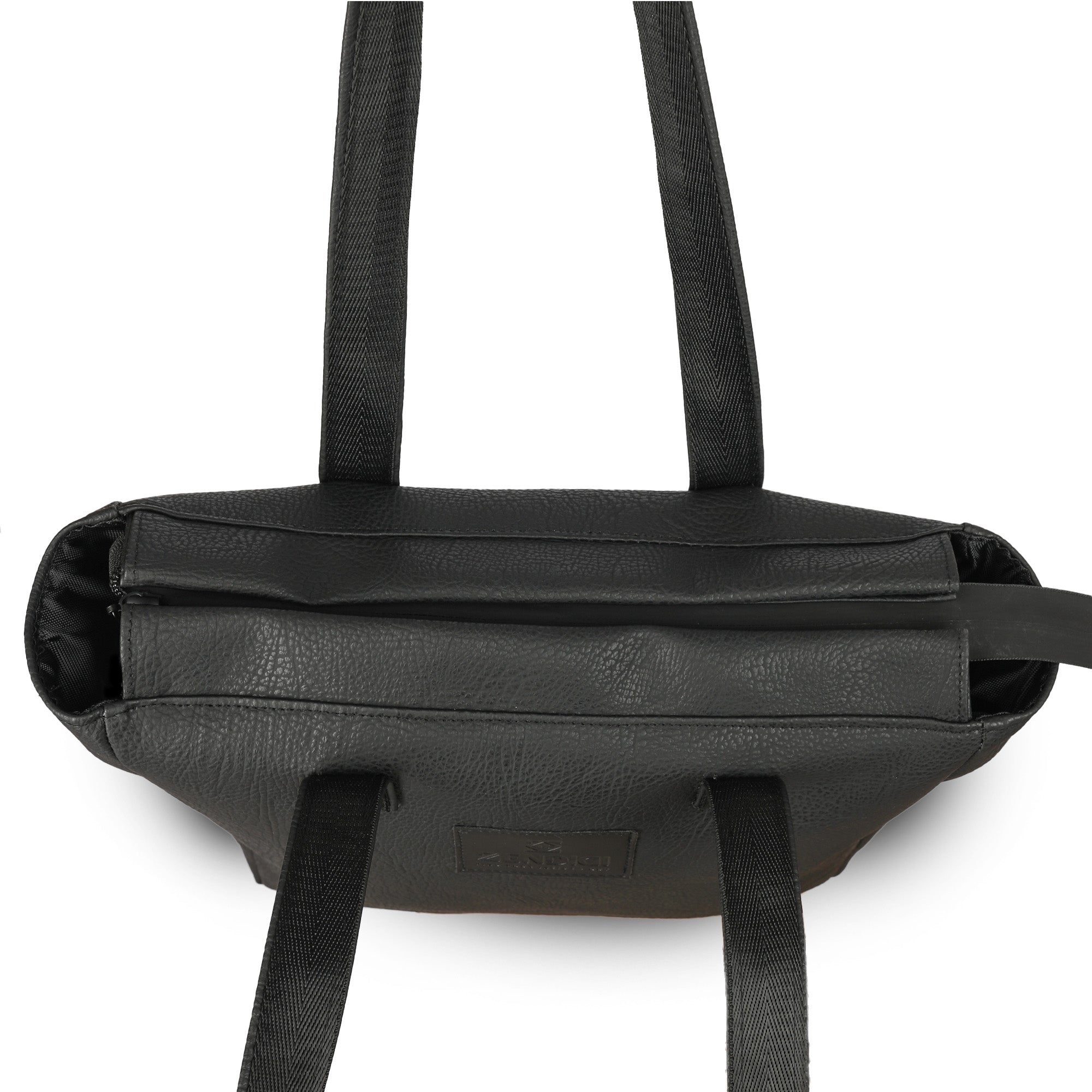 Black Canvas Satin Nina