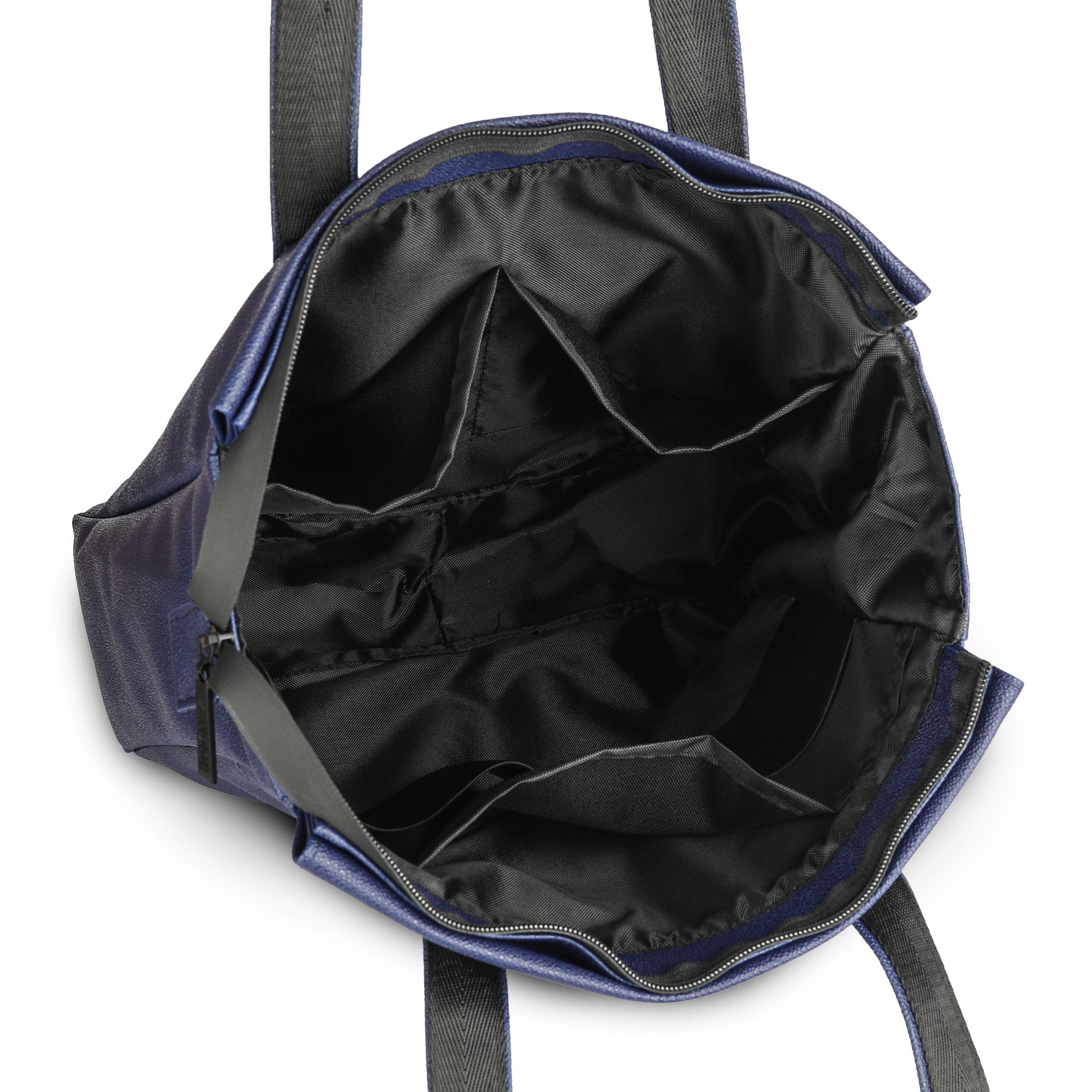 Black Canvas Satin Nina