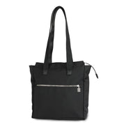 Black Canvas Satin Nina