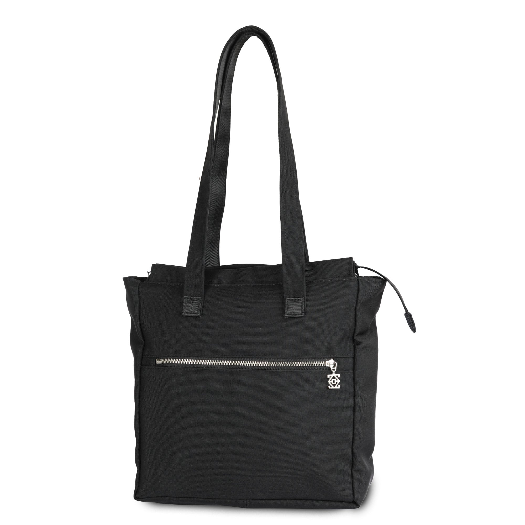 Black Canvas Satin Nina