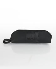 קלמר שחור יהלום בעיצוב מינימליסטי עשוי דמוי עור איטלקי איכותי - קלמר סטודנטים וקלמר לעבודה יומיומית, זנדיגי