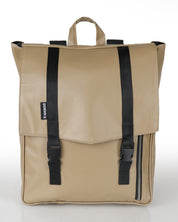 תיק גב טוקיו קפה של זנדיגי - תיק גב למחשב נייד עד 16 אינץ׳ בעיצוב אורבני קלאסי, תא רוכסן קדמי ובד טבעוני עמיד